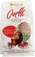 Vergani bombón huevos negro con avellanas 20x105g.