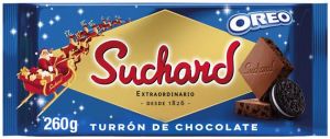 Suchard turrón almendra entera 25x260g.