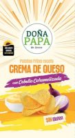 Doña Papa Crema de Queso y cebolla 9x120g