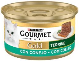 Gold terrine conejo 24x85g.